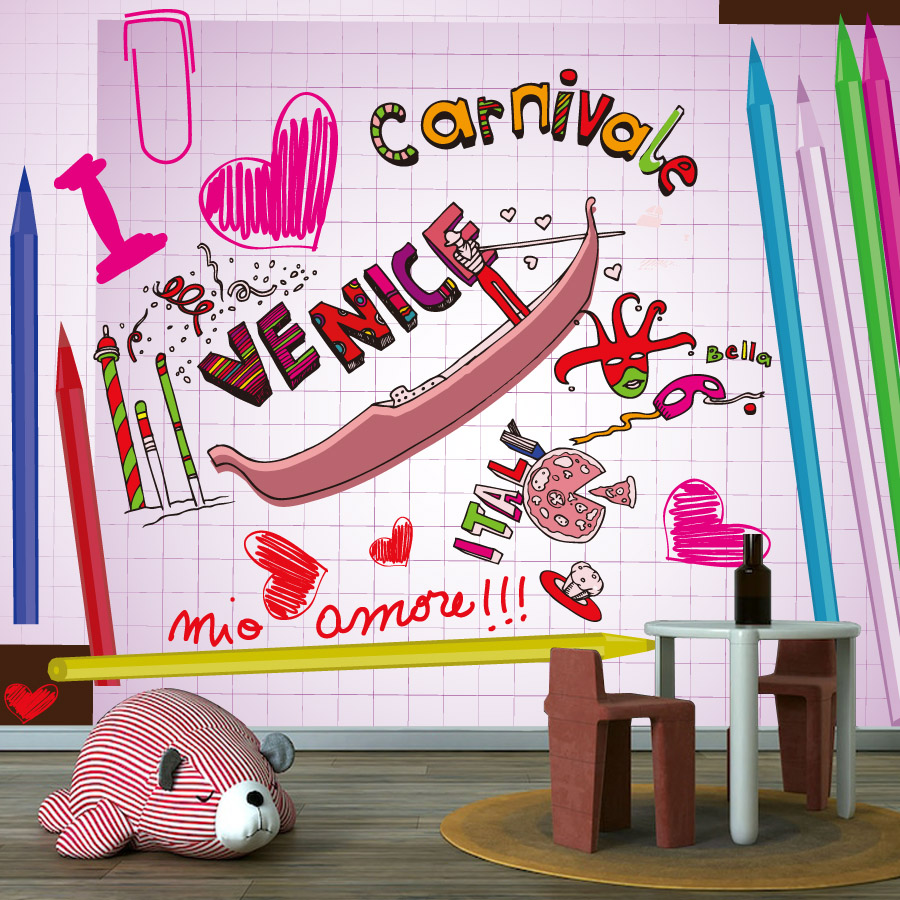 Baby Nursery Peel And Stick Wallpaper - Oturma Odası Duvar Kağıtları Ev Dekorasyonu