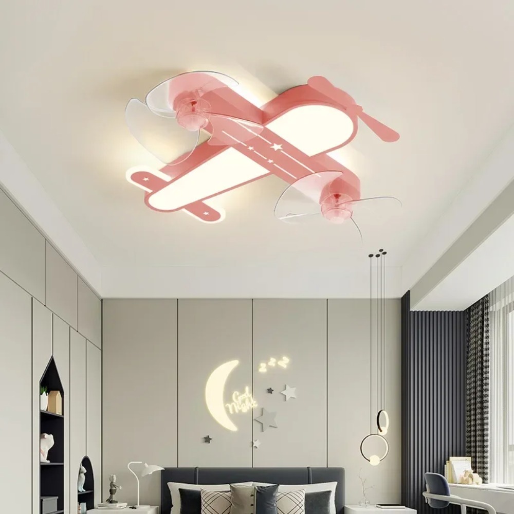 Baby Nursery Light Fixture - Modern Uçak Led Tavan Işıkları Çocuk