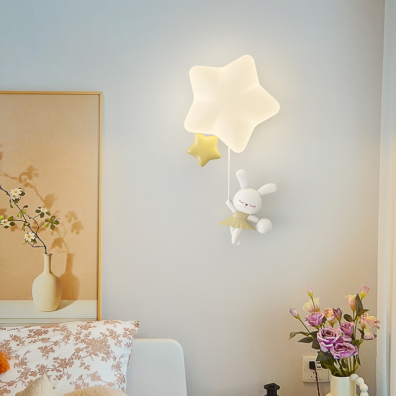 Baby Nursery Wall Lights - Kreş için romantik yıldız duvar lambası