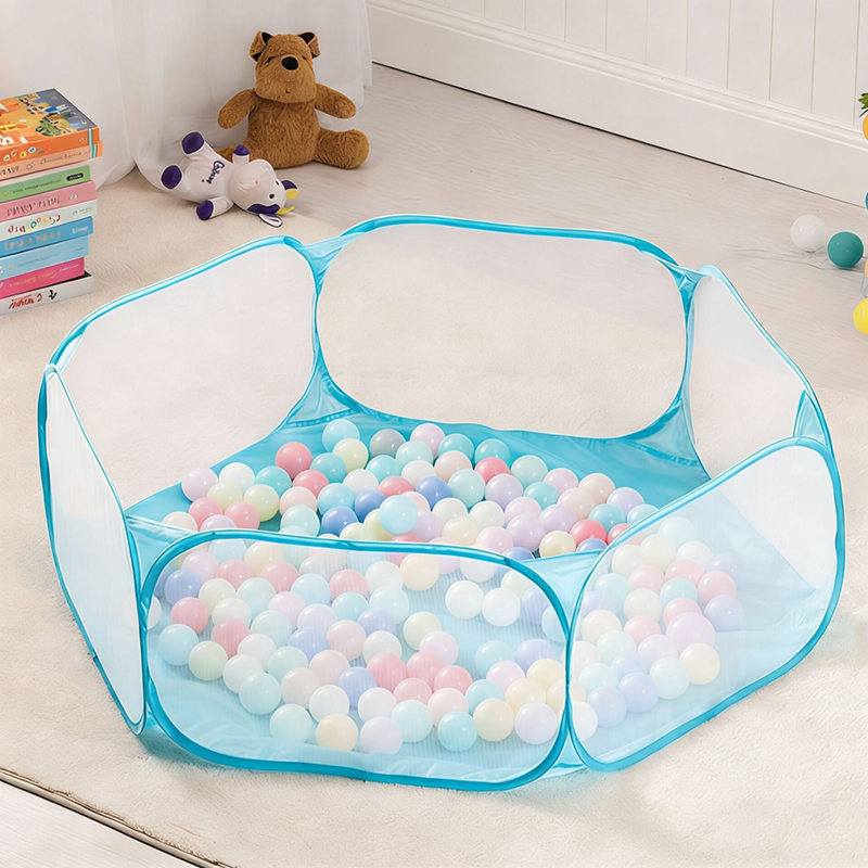 Baby Nursery Boy - 1.2M Top Havuzu Katlanabilir Taşınabilir Oyun