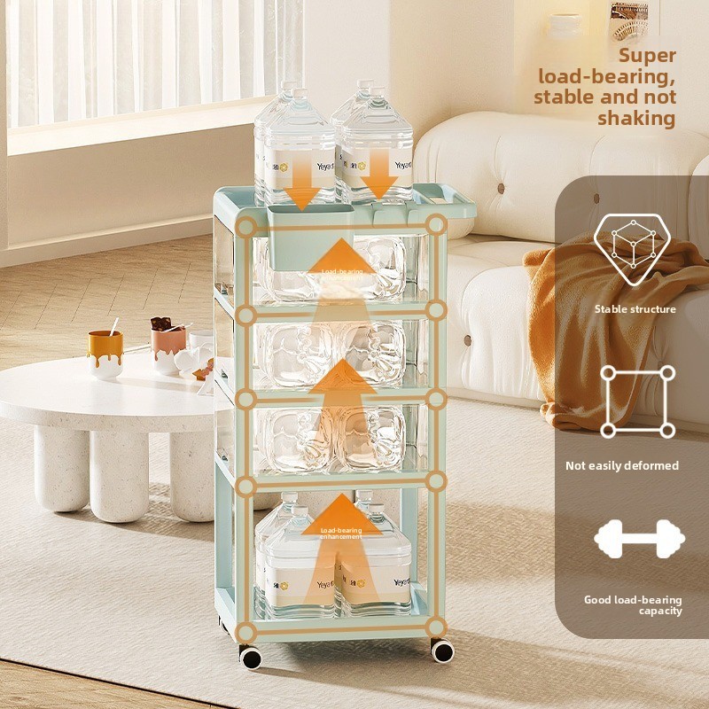 Baby Nursery Trolley - Hareketli Bebek Depolama Arabası Çok Çekmeceli