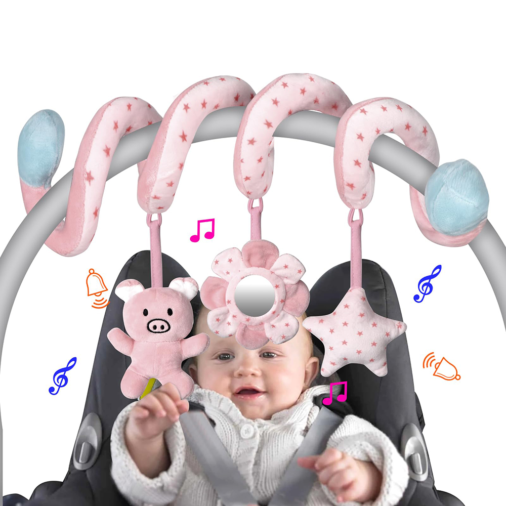 Baby Nursery Trolley - Araba Koltuğu Bebek Bebek Spiral Aktivite