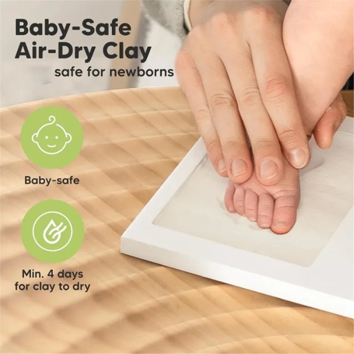 Baby Nursery Frames - Y69A Bebek El İzi ve Ayak
