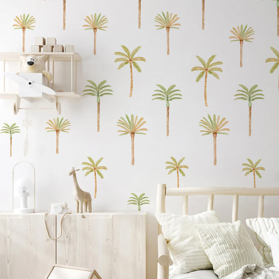 Boho hindistan cevizi palmiye  - Baby Girl Nursery Quotes incelemesi ve fiyatı