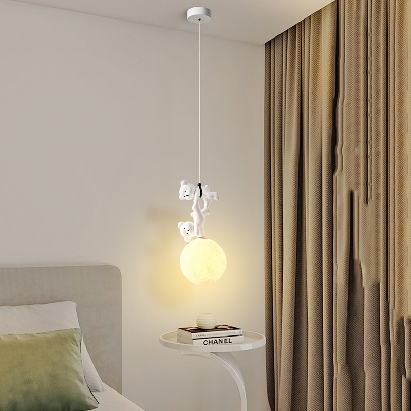 Ayı lamba karikatür kreş odası - Baby Nursery Light Fixture incelemesi ve fiyatı