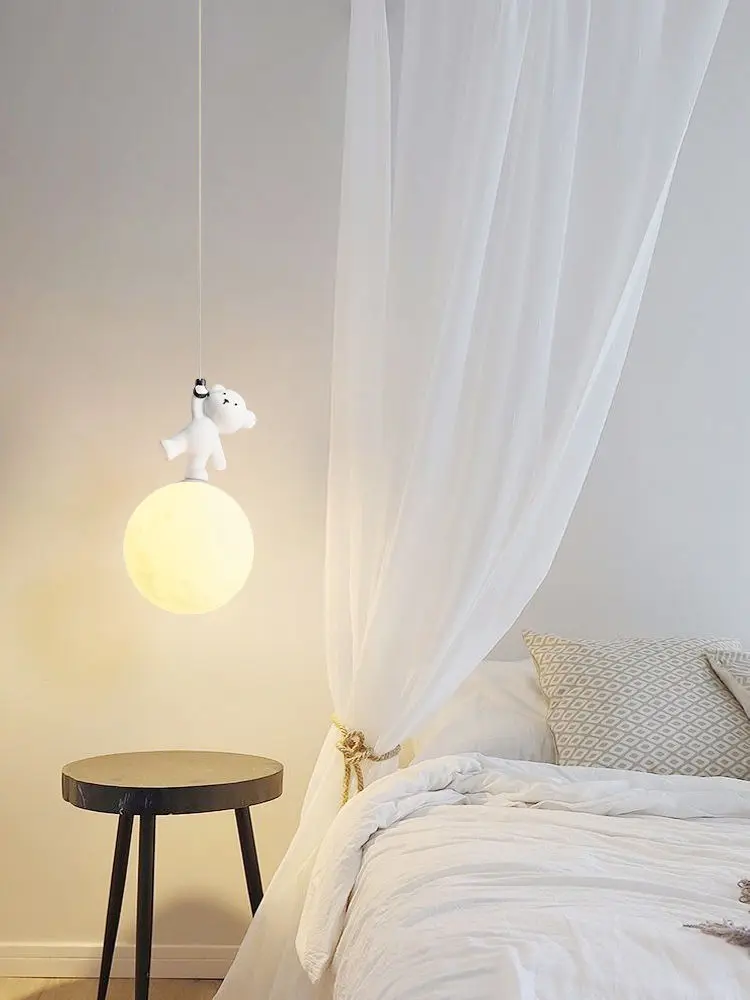 Ayı Lambası Karikatür Kreş Oda - Baby Nursery Light Fixture incelemesi ve fiyatı