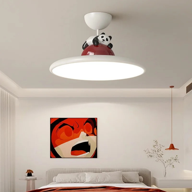 Karikatür Krem Tarzı Panda LED - Baby Nursery Light Fixture incelemesi ve fiyatı