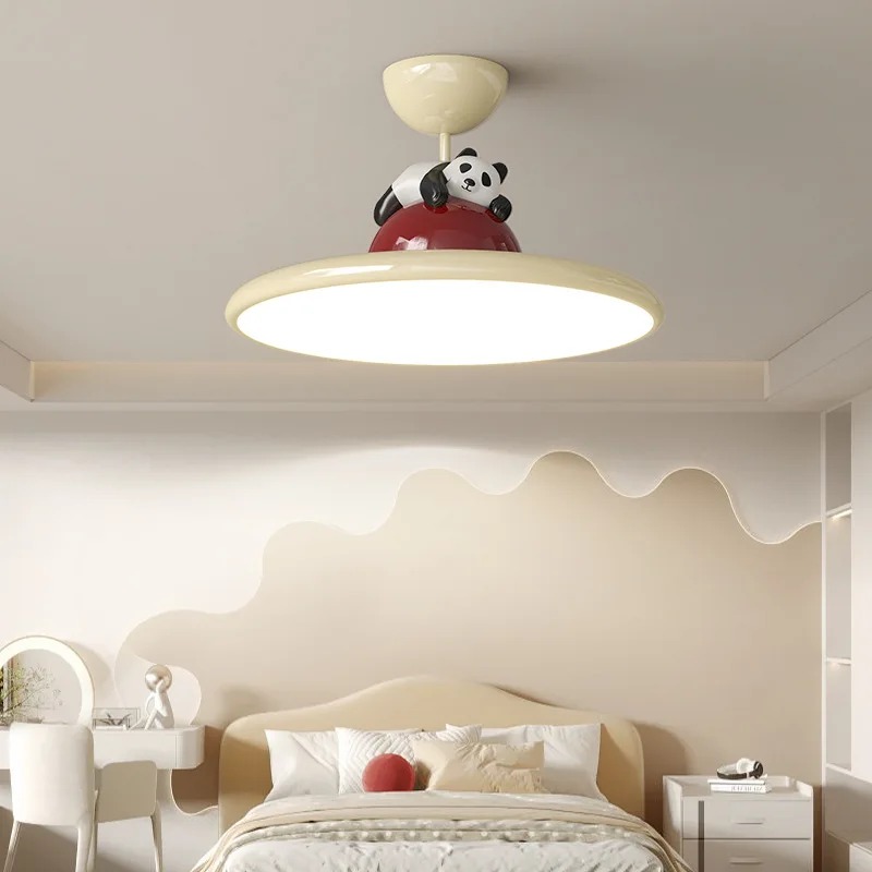 Karikatür Krem Tarzı Panda LED - Baby Nursery Light Fixture incelemesi ve fiyatı