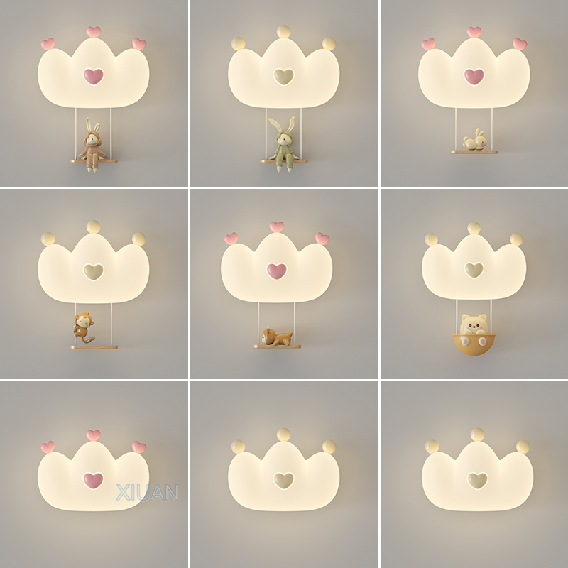 Kız çocuklar için romantik pem - Baby Nursery Wall Lights incelemesi ve fiyatı