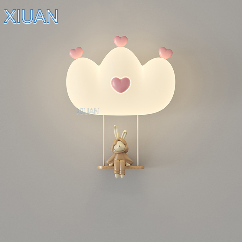 Kız çocuklar için romantik pem - Baby Nursery Wall Lights incelemesi ve fiyatı