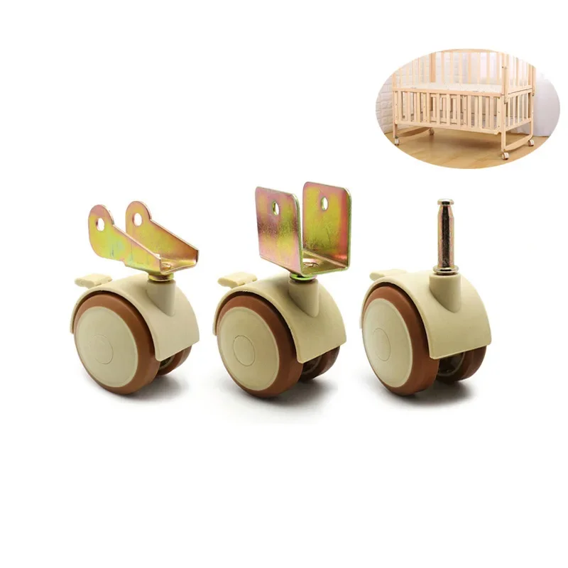 2/4 adet 2 ''mobilya beşik dön - Baby Nursery Trolley incelemesi ve fiyatı