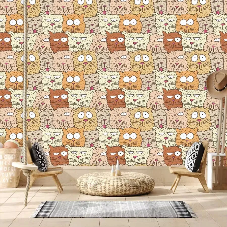 Özel Tasarım Karikatür Su Geçi - Baby Nursery Peel And Stick Wallpaper incelemesi ve fiyatı