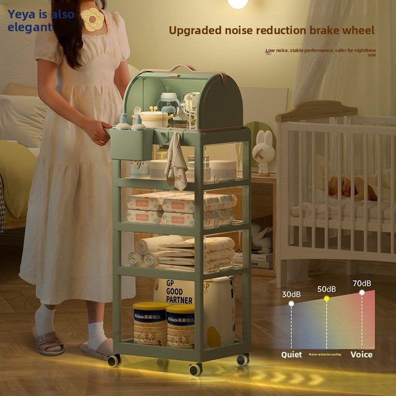 Hareketli Bebek Depolama Araba - Baby Nursery Trolley incelemesi ve fiyatı