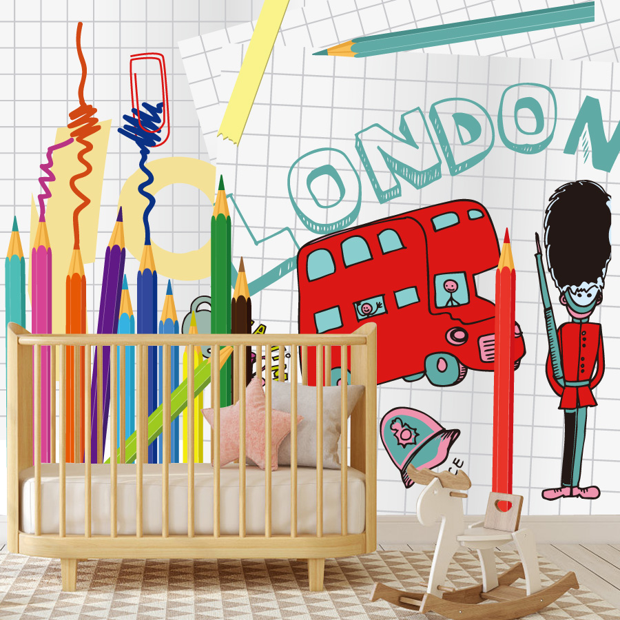 Oturma Odası Duvar Kağıtları E - Baby Nursery Peel And Stick Wallpaper incelemesi ve fiyatı
