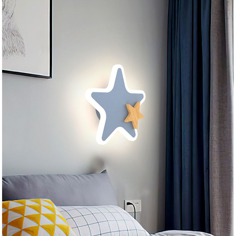 Karikatür LED roket duvar lamb - Baby Nursery Wall Lights incelemesi ve fiyatı